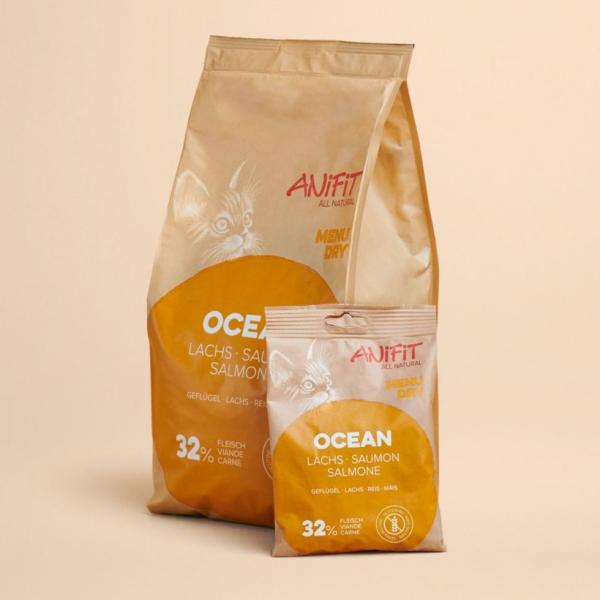 Katzen-Trockenfutter mit Fisch